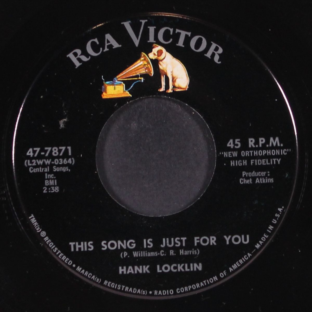 from here to there to you by HANK LOCKLIN