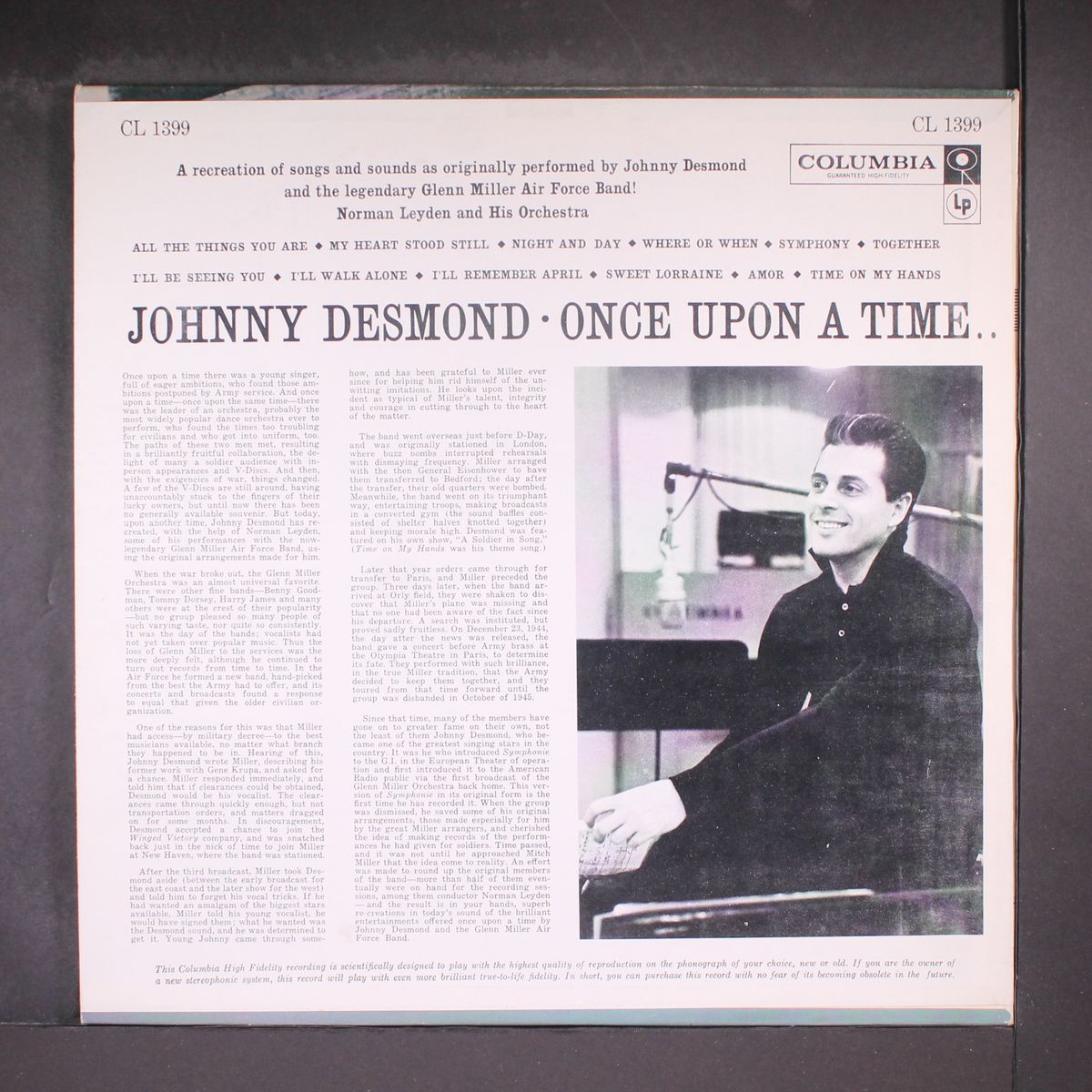 once upon a time by JOHNNY DESMOND
