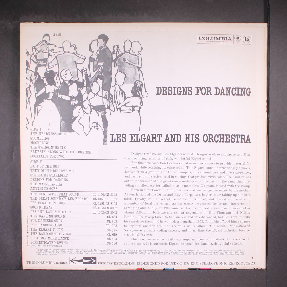 designs for dancing by LES ELGART