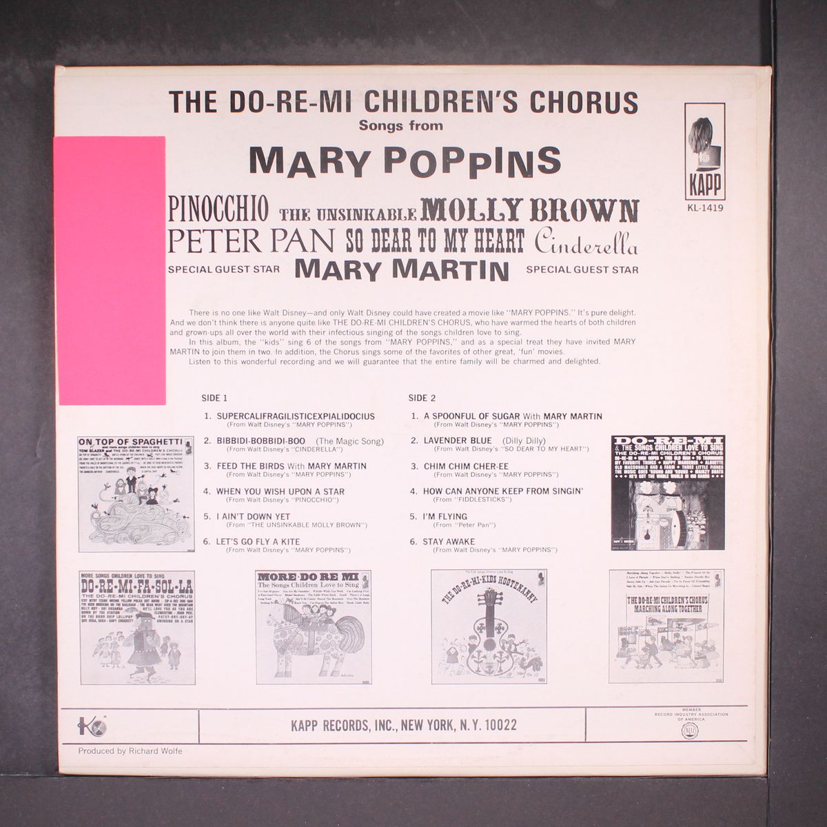 songs from mary poppins by DO- RE- MI- CHILDREN'S CHORUS