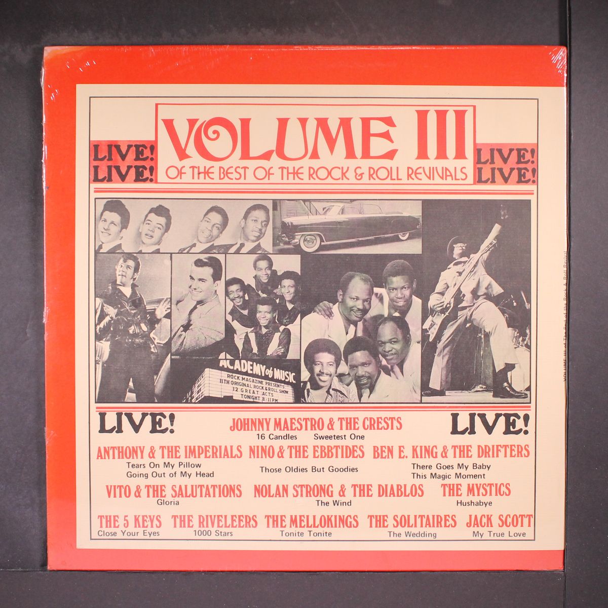 best of the rock & roll revivals, volume 3 - live! by VARIOUS