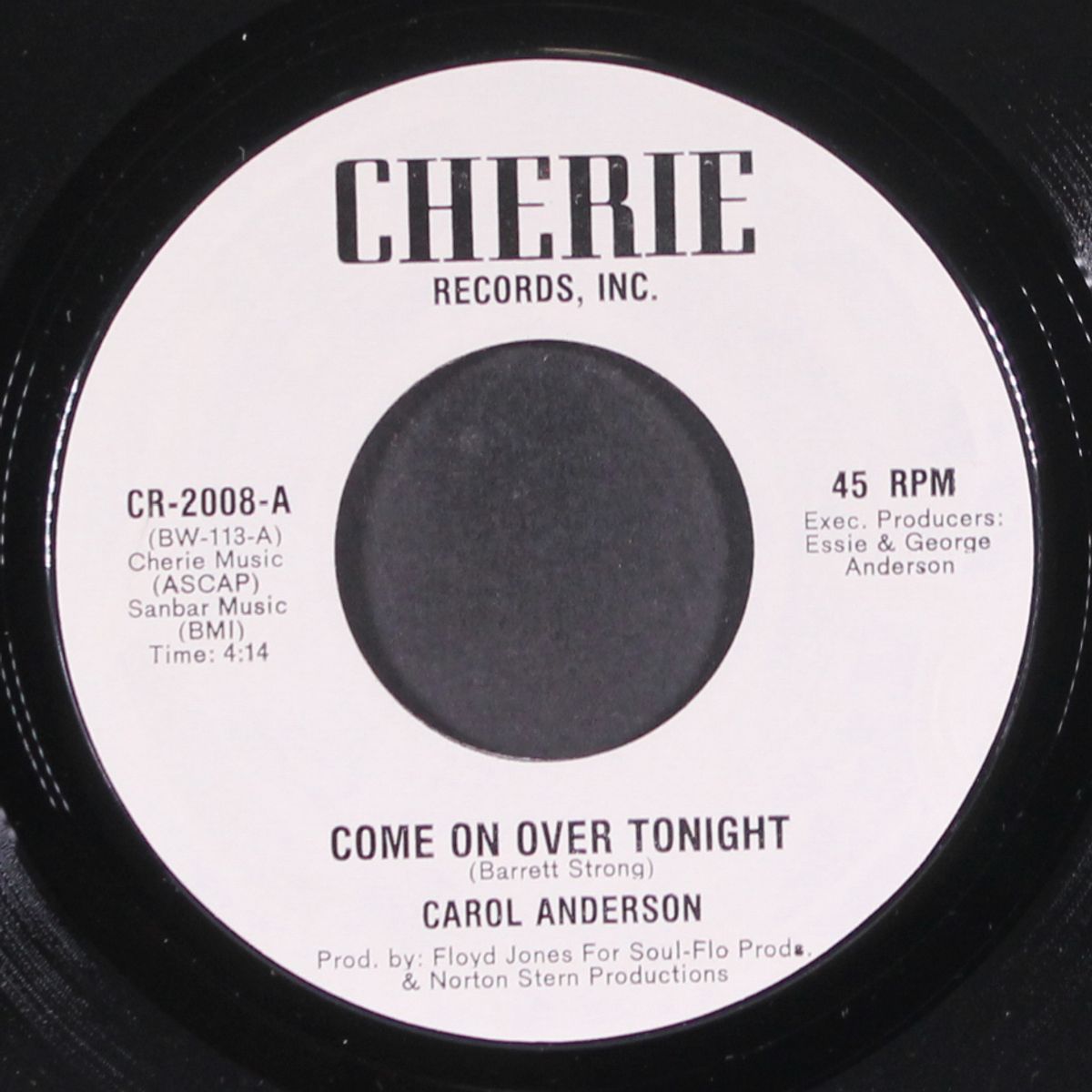 come on over tonight / you've got it coming by CAROL ANDERSON