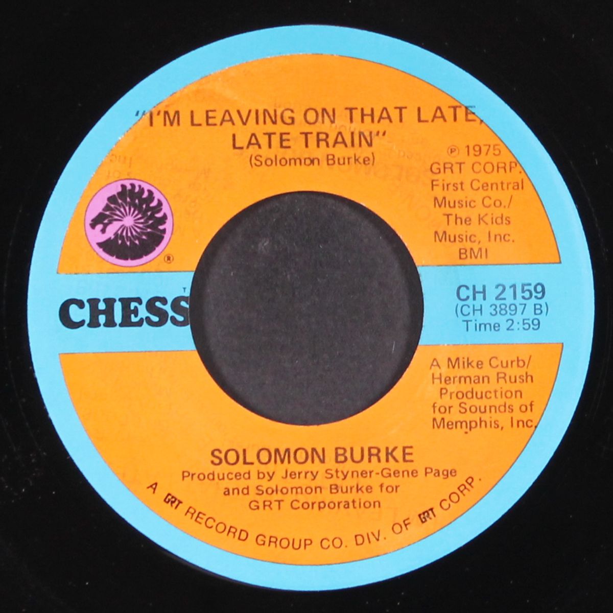 you and your baby blues / i'm leaving on that late late train by SOLOMON BURKE