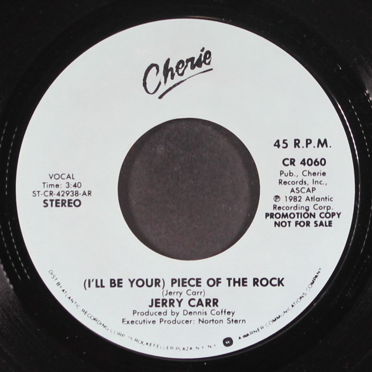 (i'll be your) piece of the rock / mono by JERRY CARR