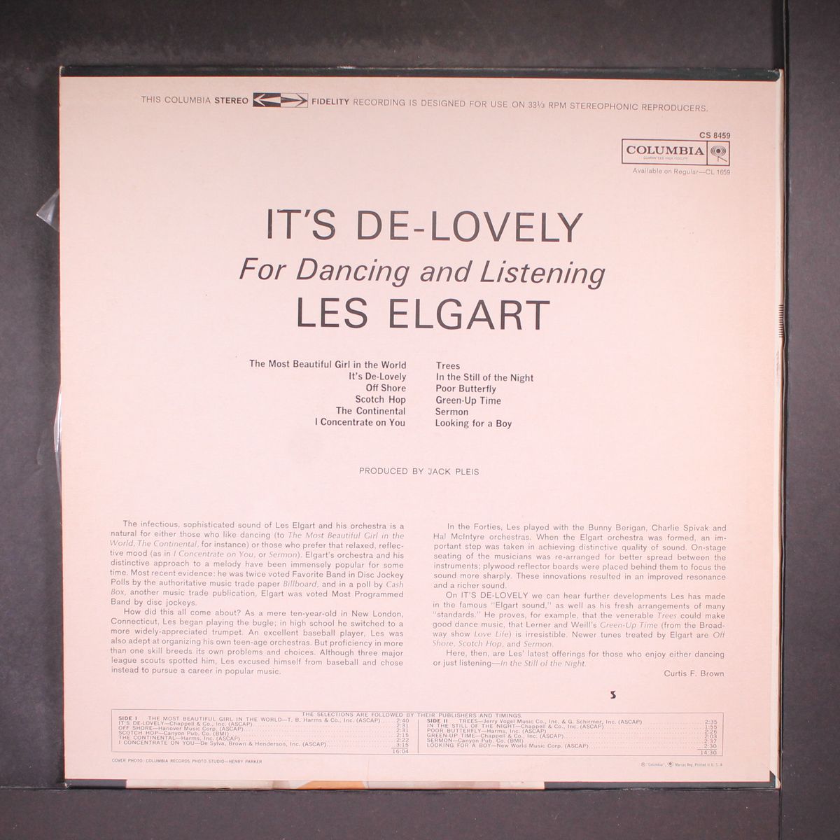 it's de-lovely by LES ELGART