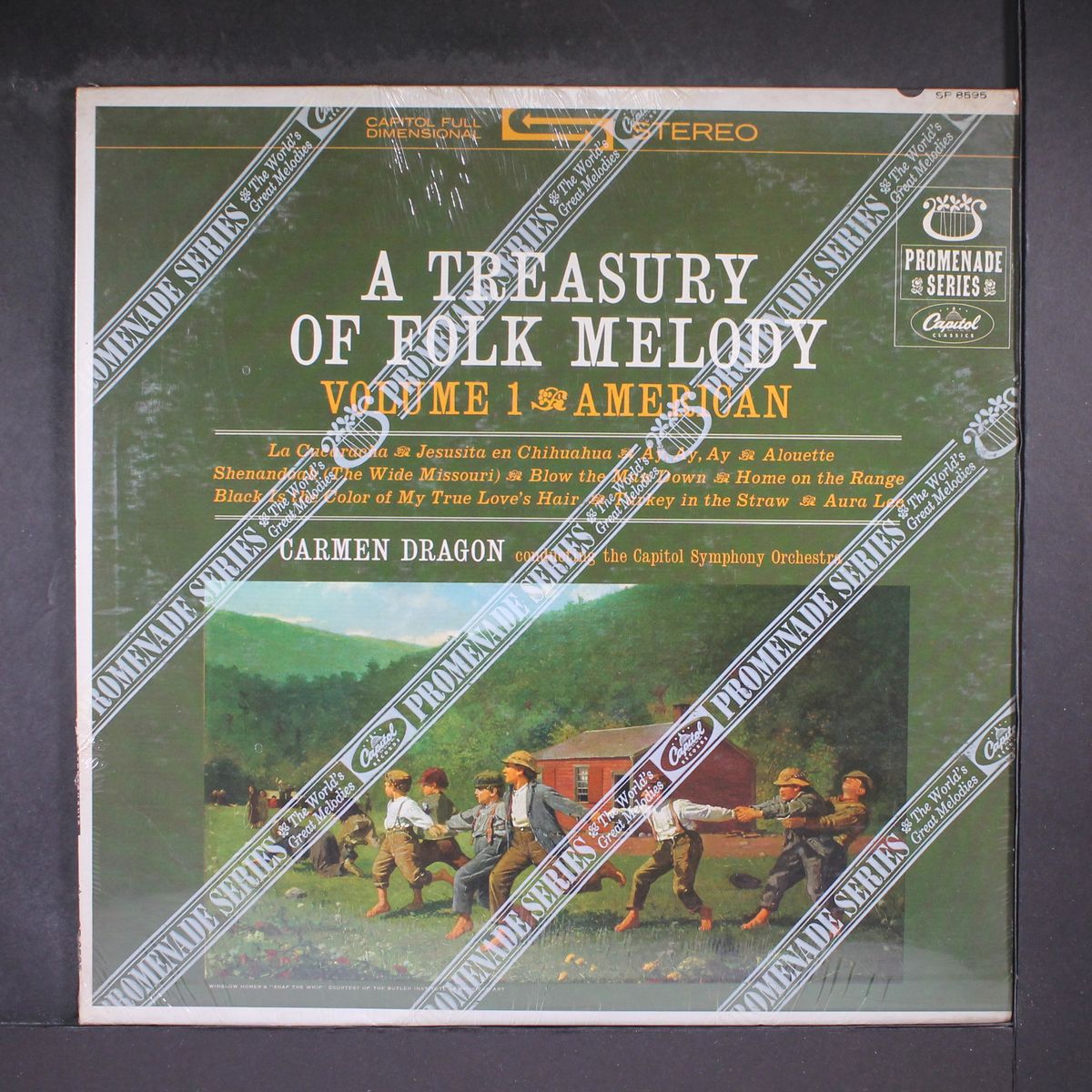a treasury of folk melody volume 1 - american by CARMEN DRAGON