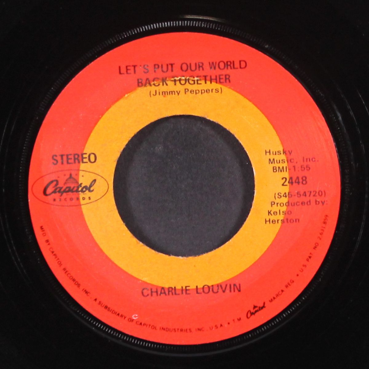 let's put the world back together by CHARLIE LOUVIN