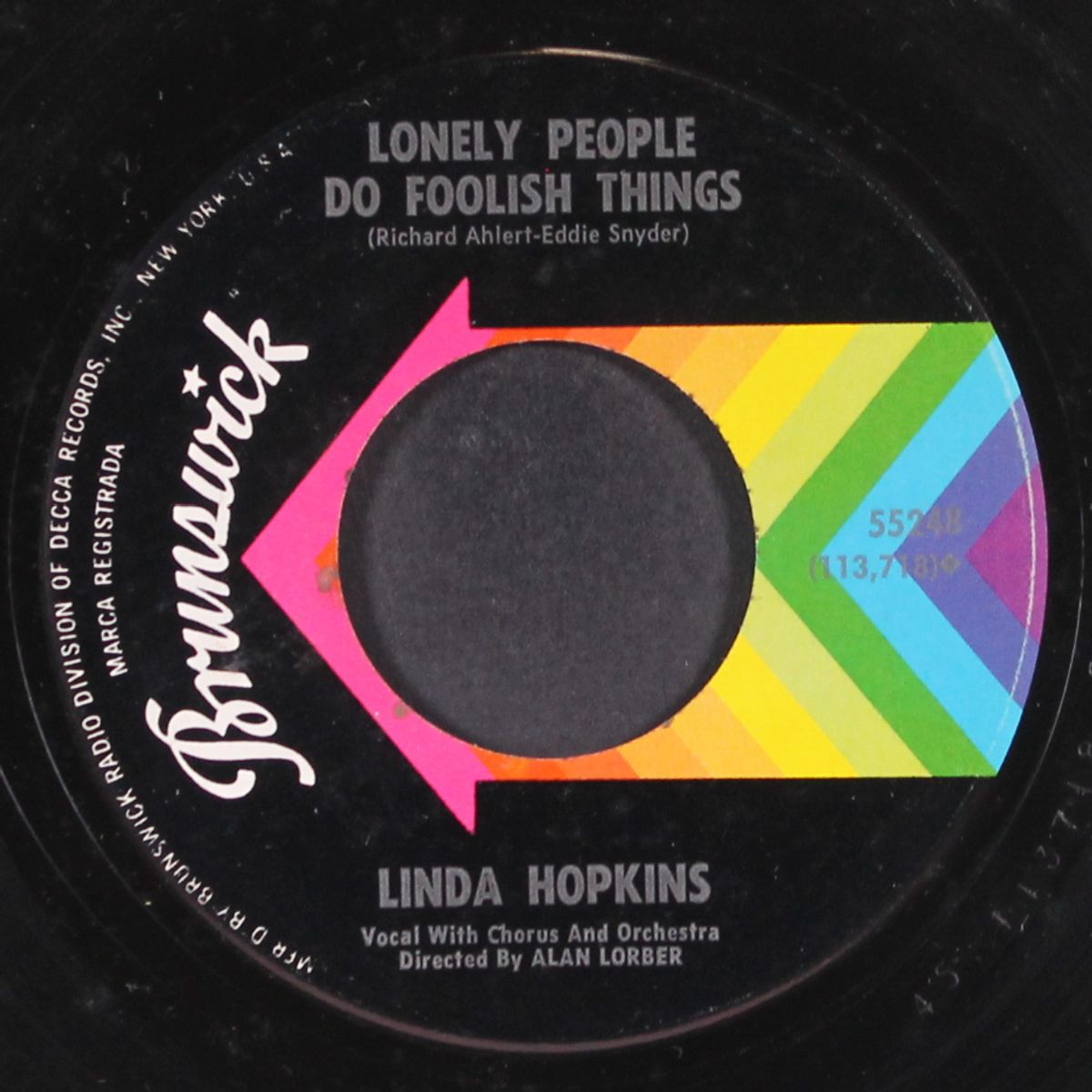lonely people do foolish things / little by little by LINDA HOPKINS