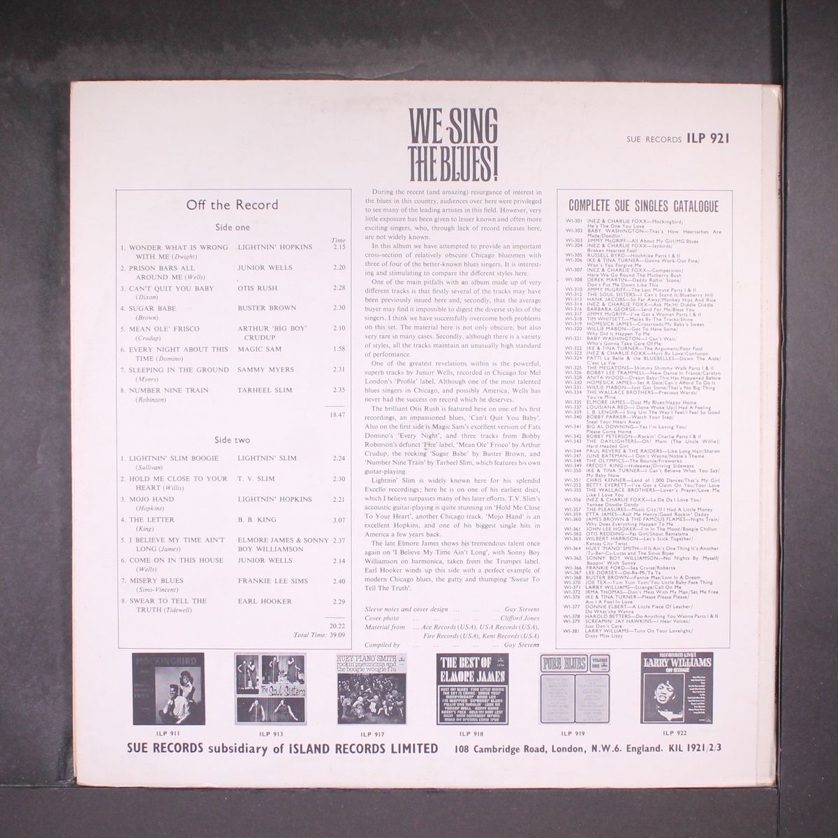 we sing the blues by VARIOUS