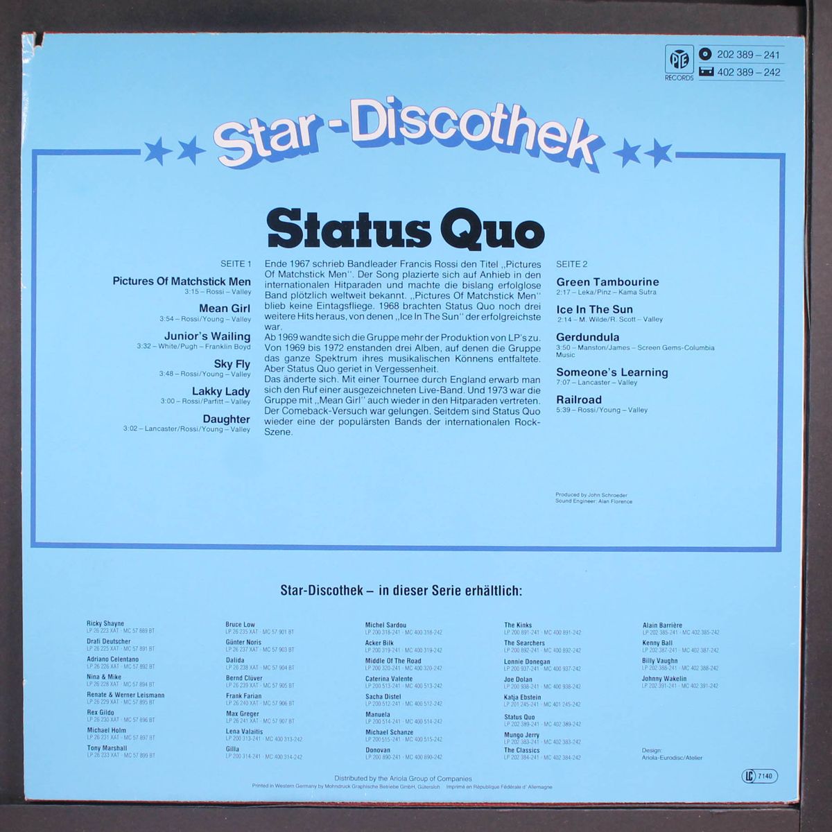 star discothek by STATUS QUO
