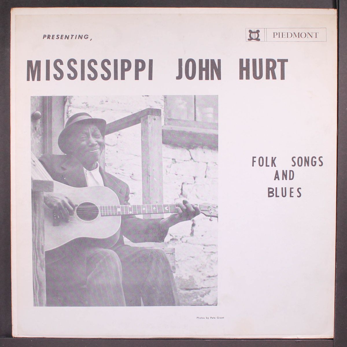 folk songs and blues by MISSISSIPPI JOHN HURT