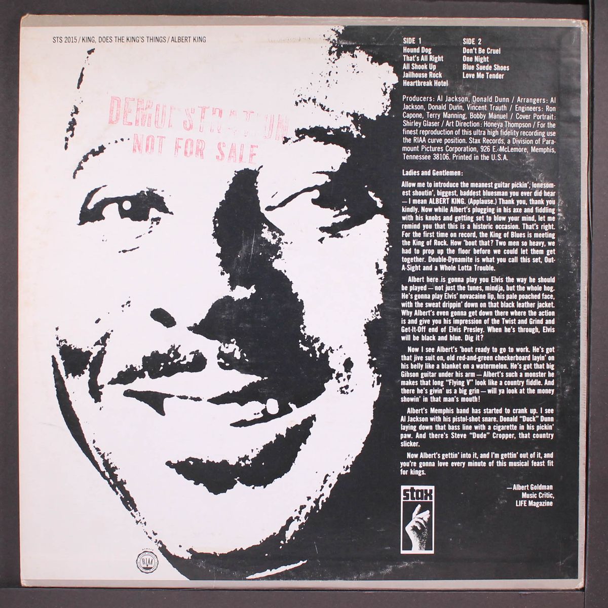 king, does the king's things by ALBERT KING