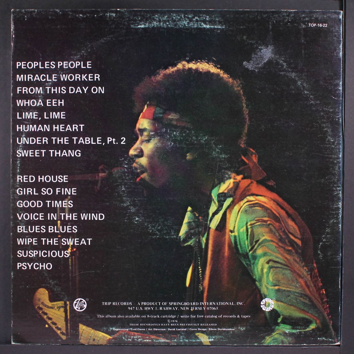 16 greatest hits by JIMI HENDRIX