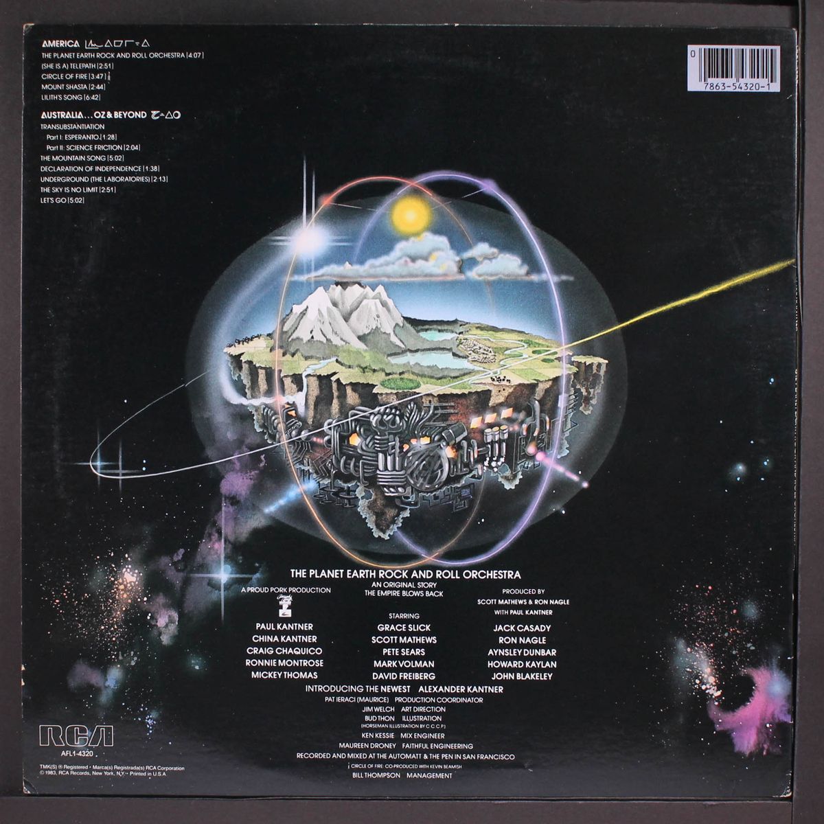 planet earth rock and roll orchestra by PAUL KANTNER