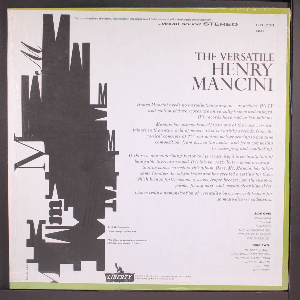 the versatile by HENRY MANCINI