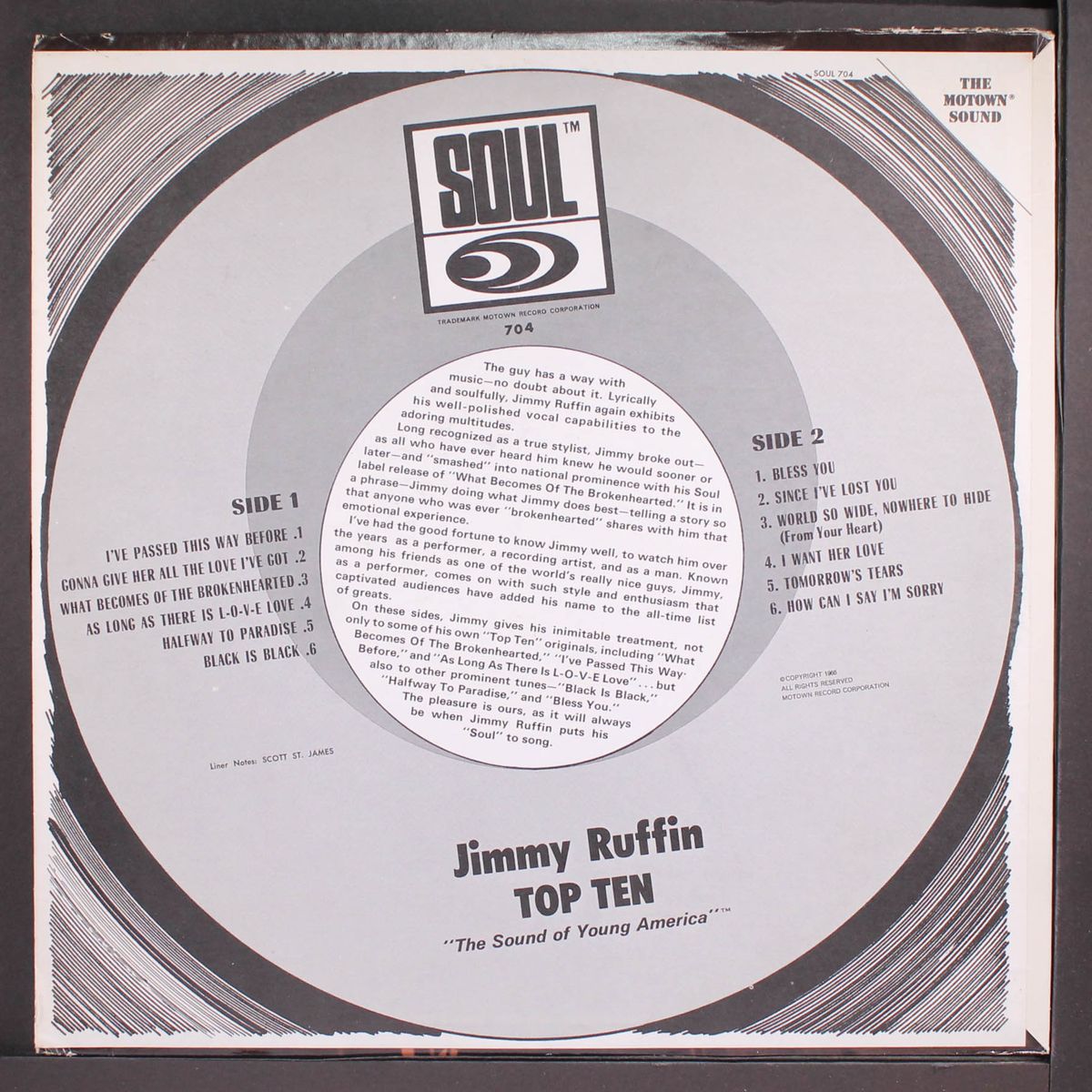 sings top ten by JIMMY RUFFIN