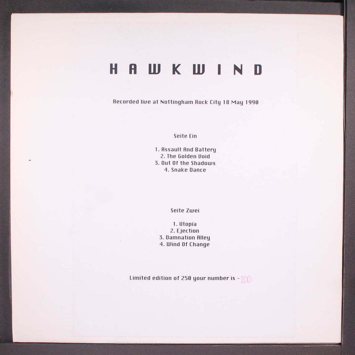 the cyberspace conspiracy by HAWKWIND