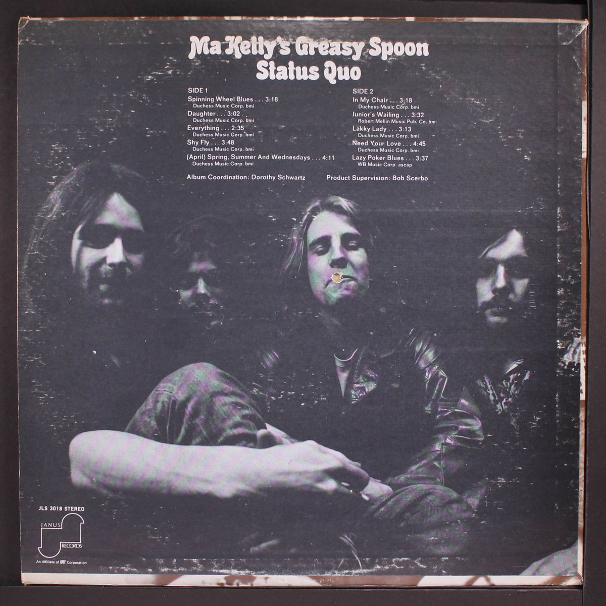ma kelly's greasy spoon by STATUS QUO
