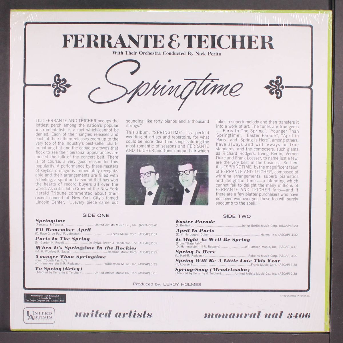 springtime by FERRANTE & TEICHER