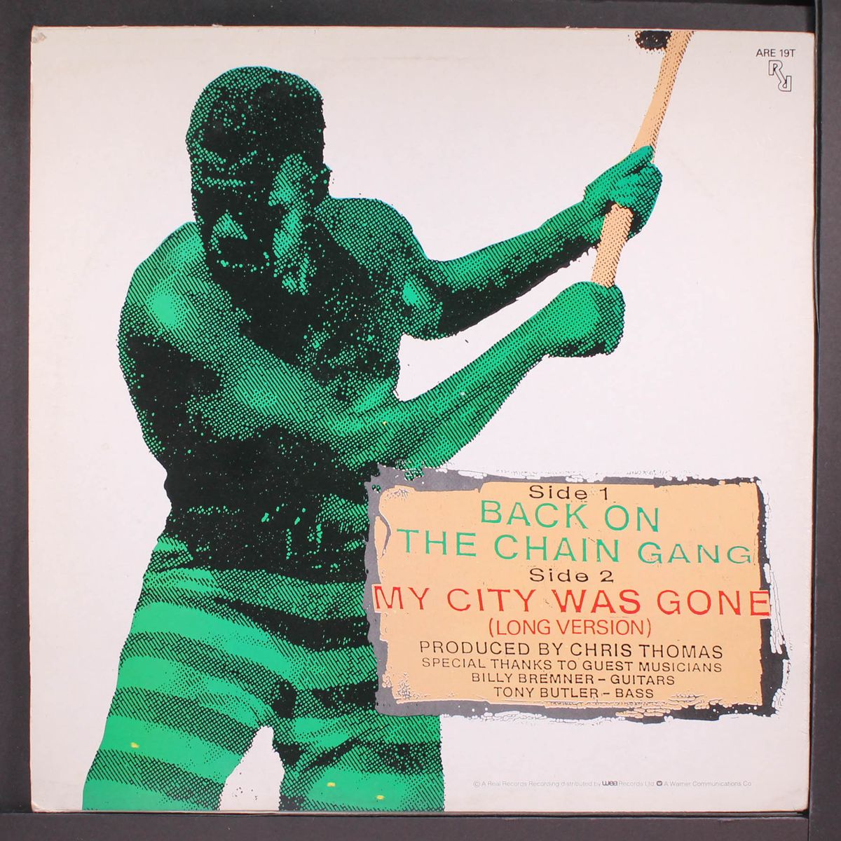 back on the chain gang / my city was gone by PRETENDERS