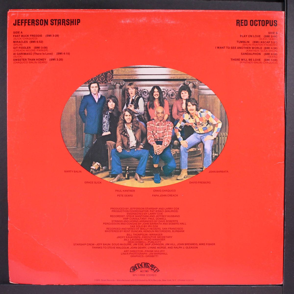 red octopus by JEFFERSON STARSHIP