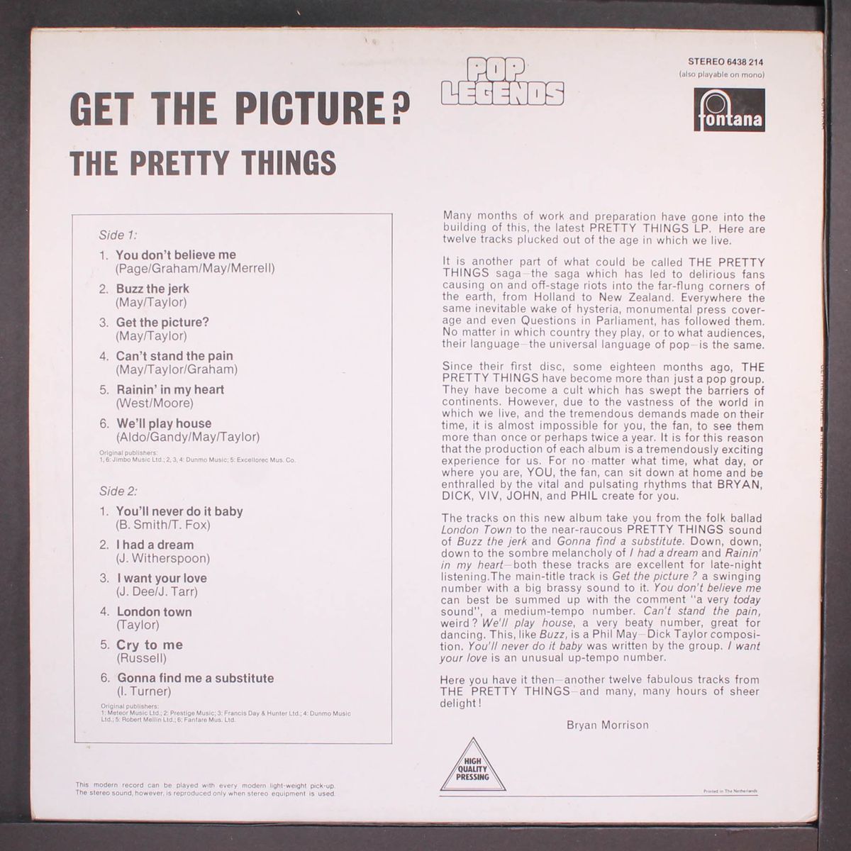 get the picture? by PRETTY THINGS