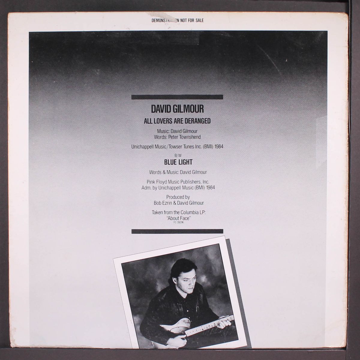 all lovers are deranged by DAVID GILMOUR