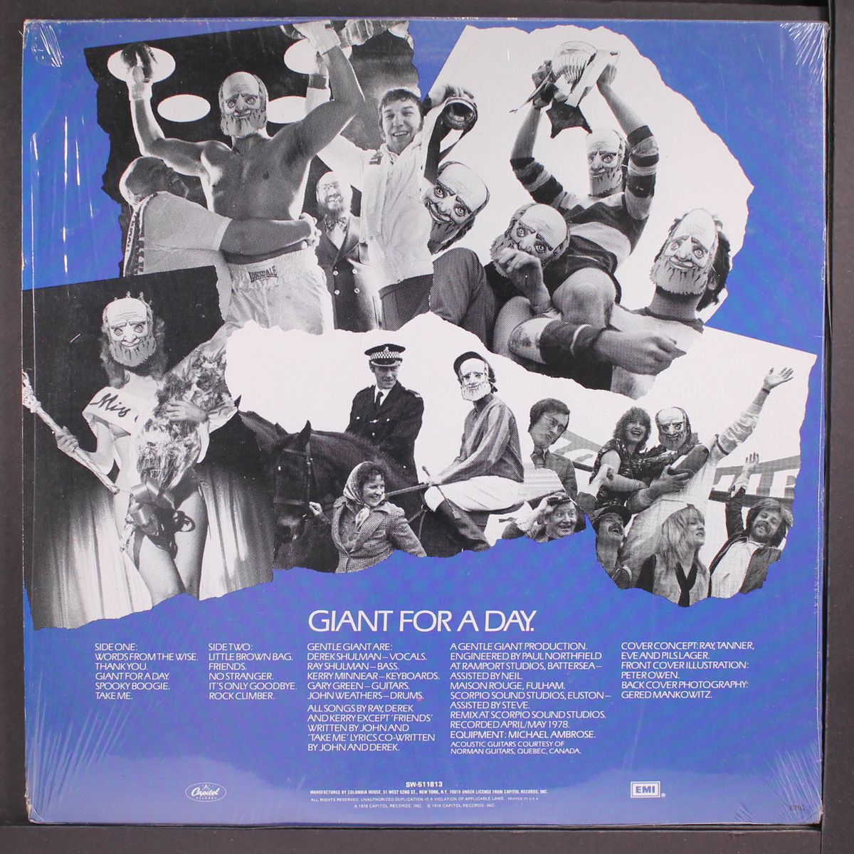giant for a day by GENTLE GIANT