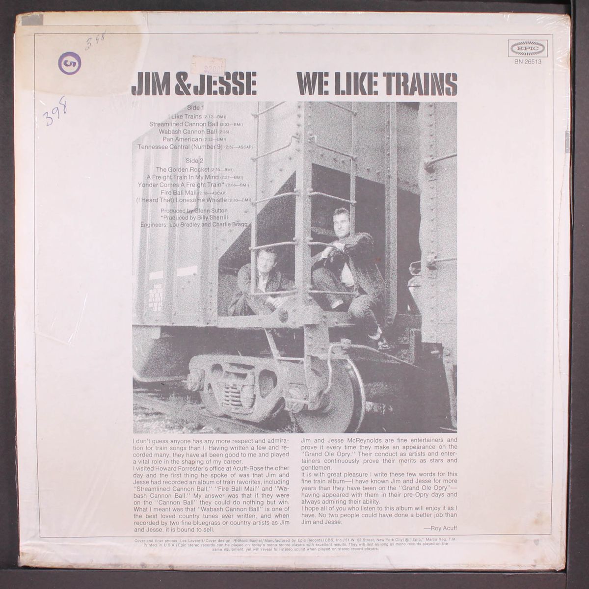 we like trains by JIM & JESSE