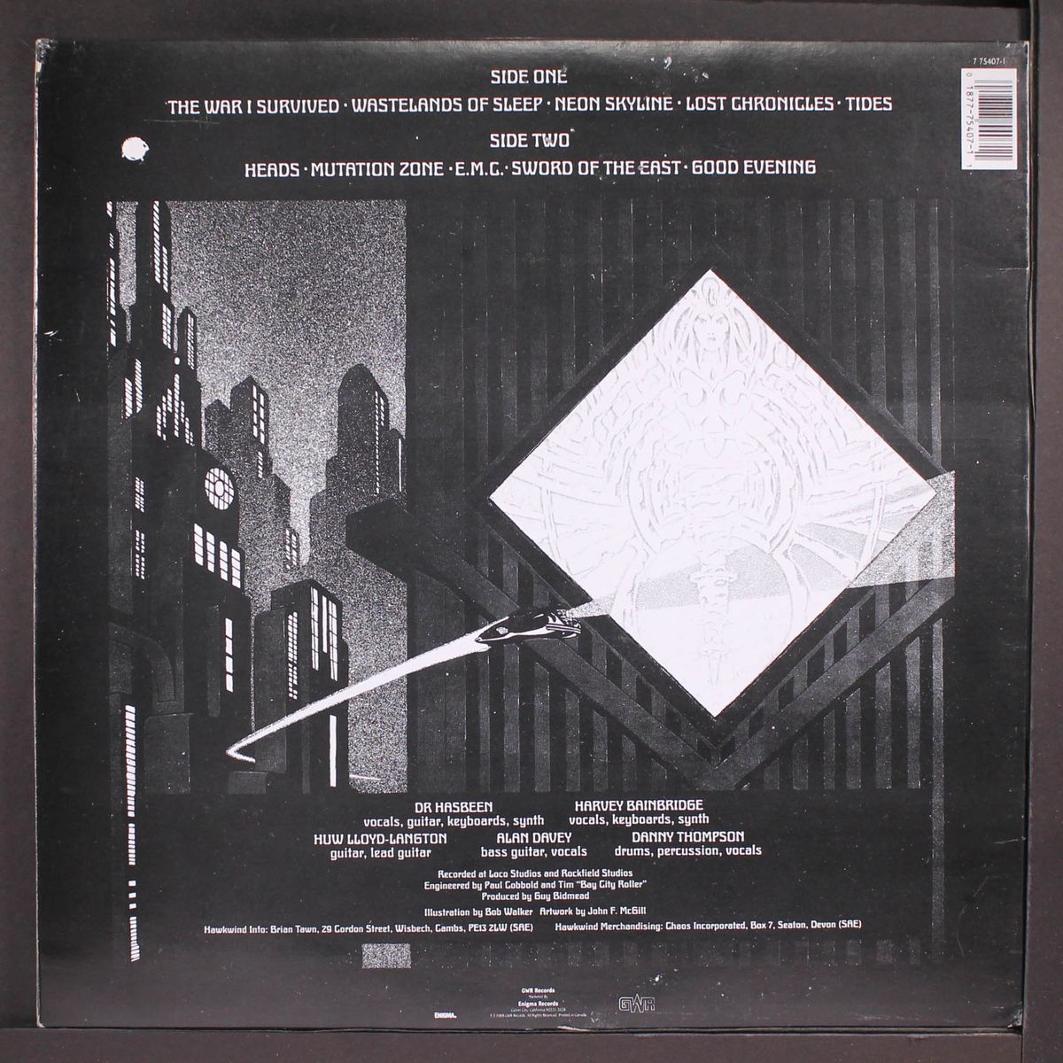 the xenon codex by HAWKWIND