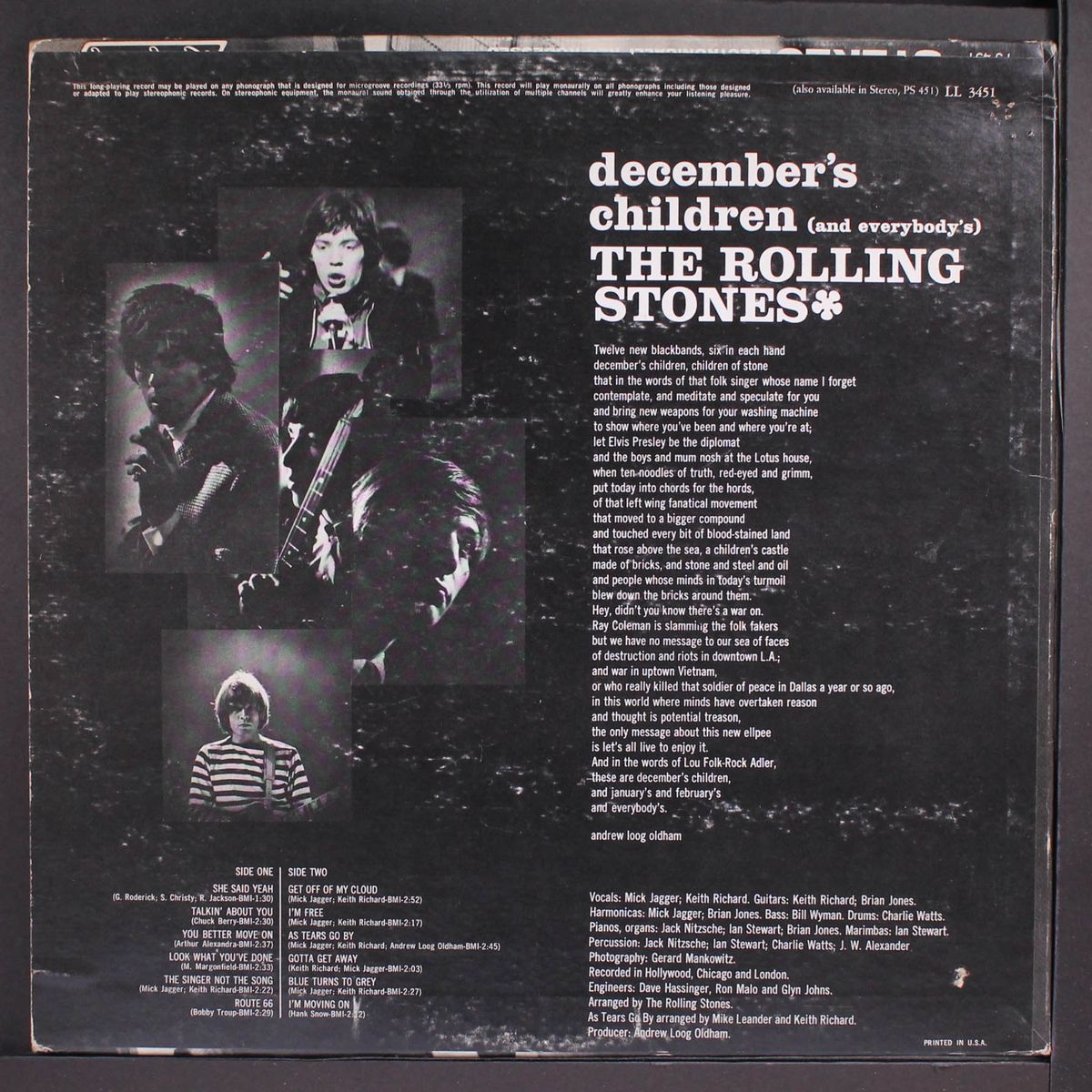 december's children by ROLLING STONES