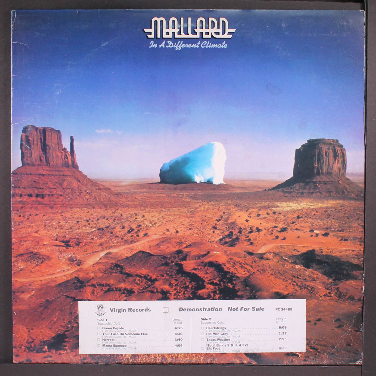 in a different climate by MALLARD