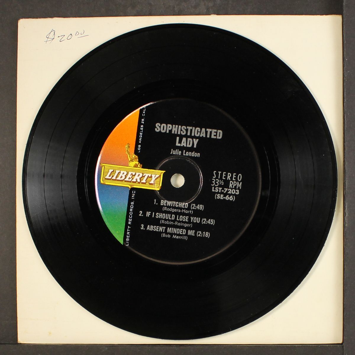 sophisticated lady by JULIE LONDON