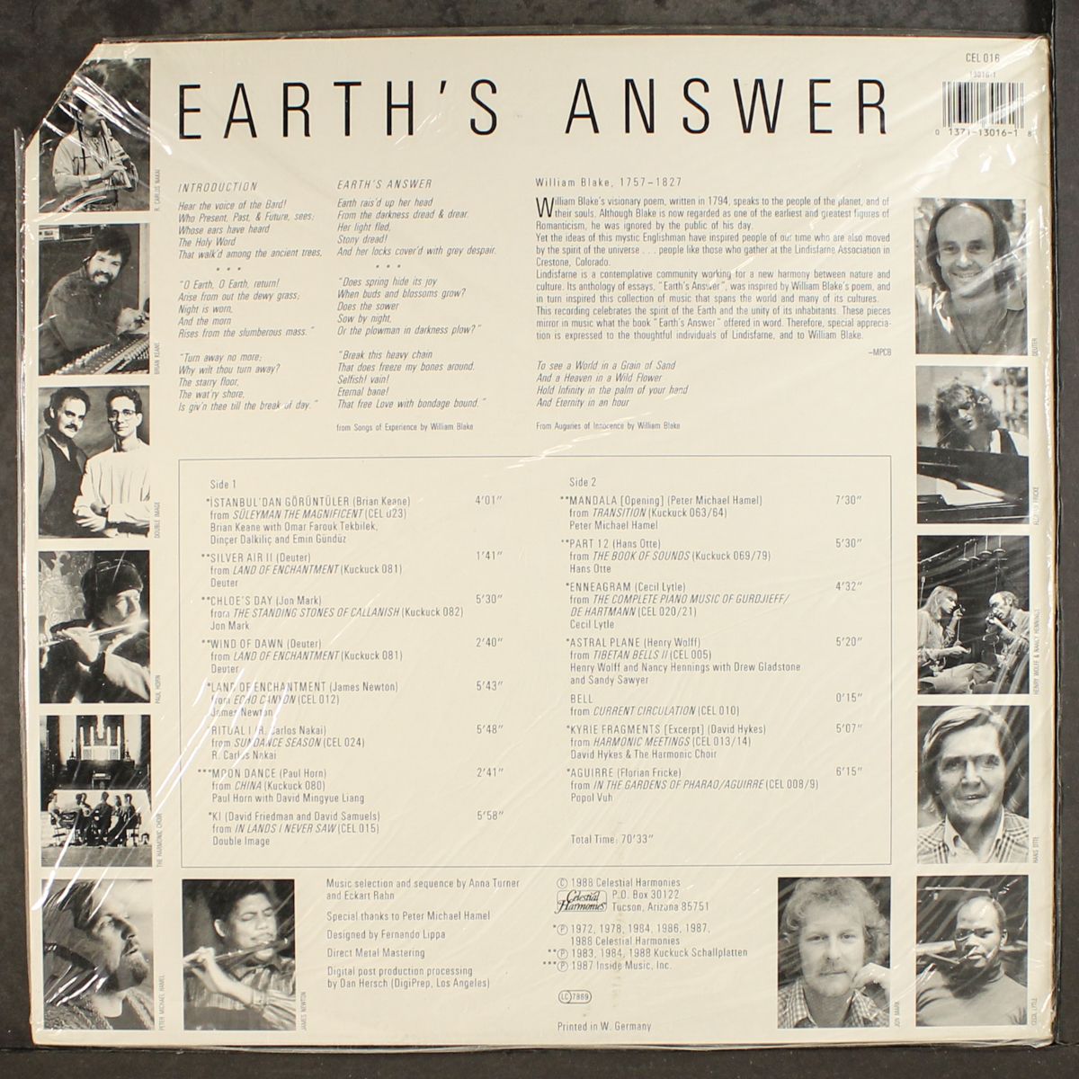 earth's answer by VARIOUS
