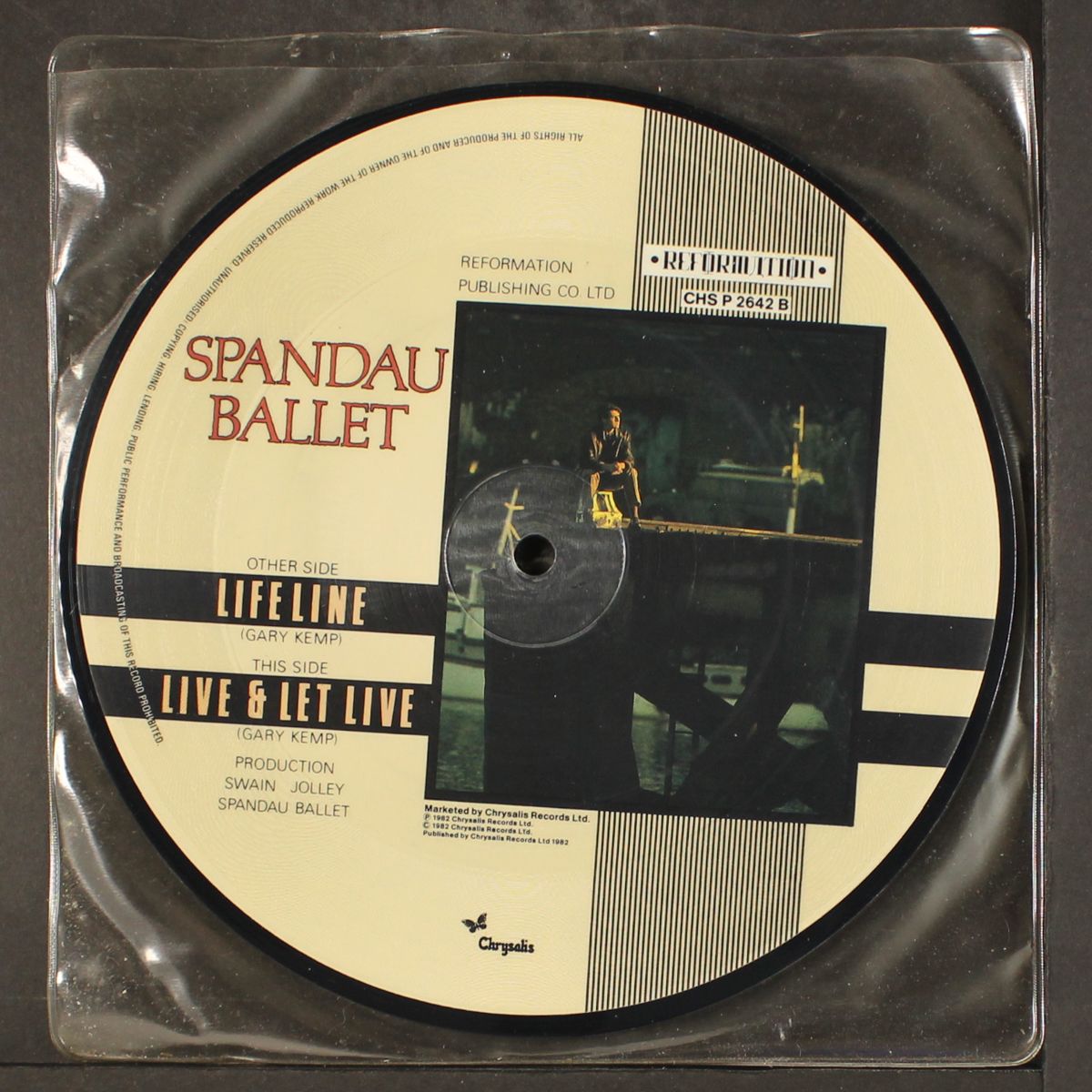 lifeline / live & let live by SPANDAU BALLET