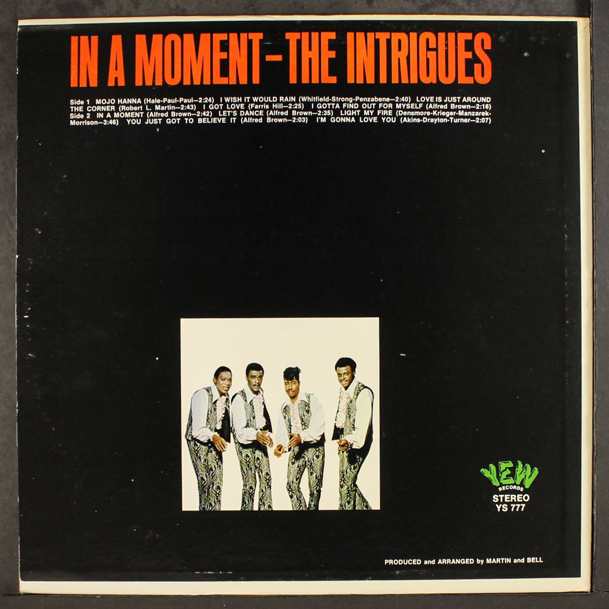 in a moment by INTRIGUES