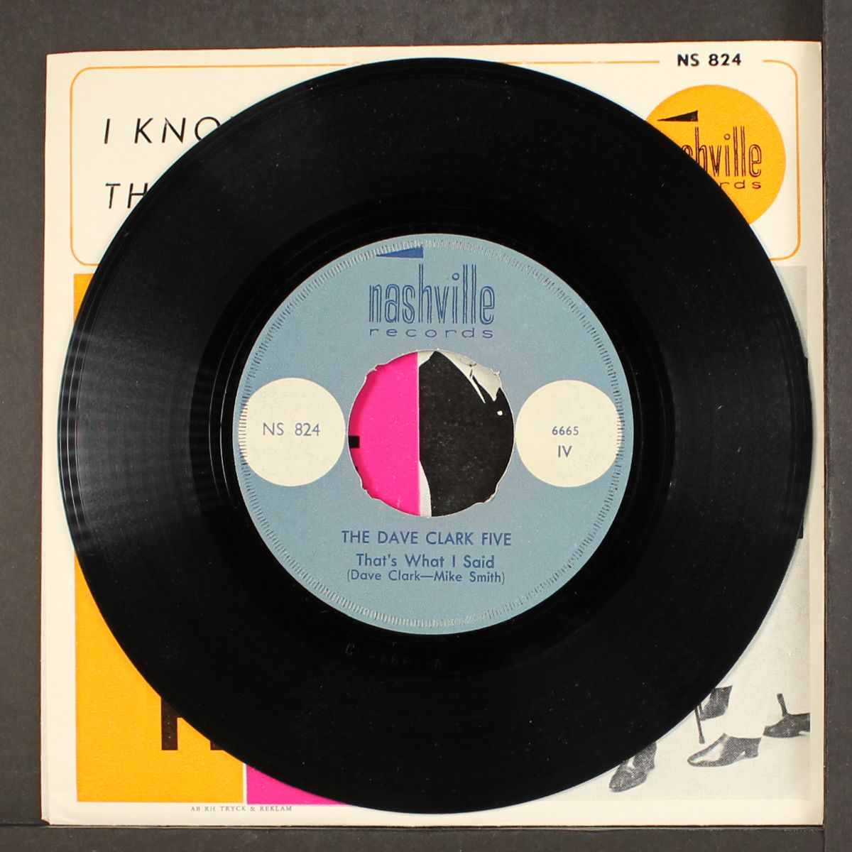 i know it all the time / that's what i said by DAVE CLARK FIVE