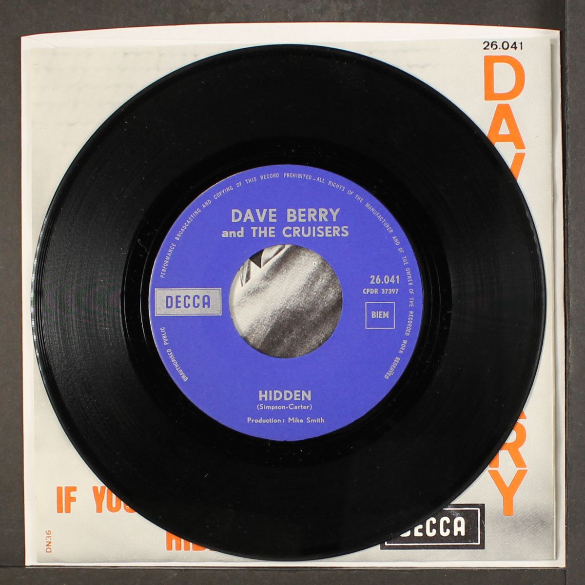 if you wait for love / hidden by DAVE BERRY