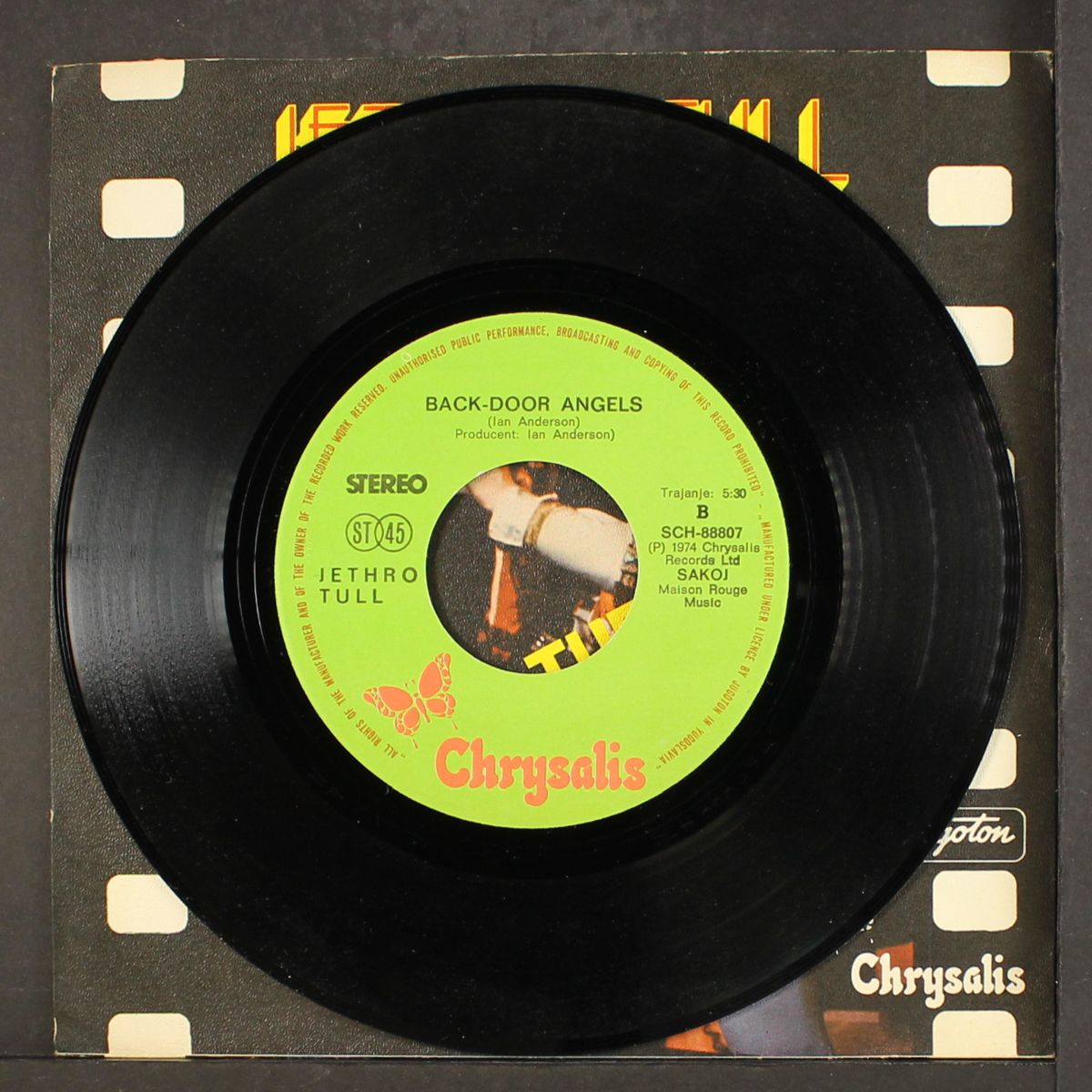 bungle in the jungle / back door angels by JETHRO TULL