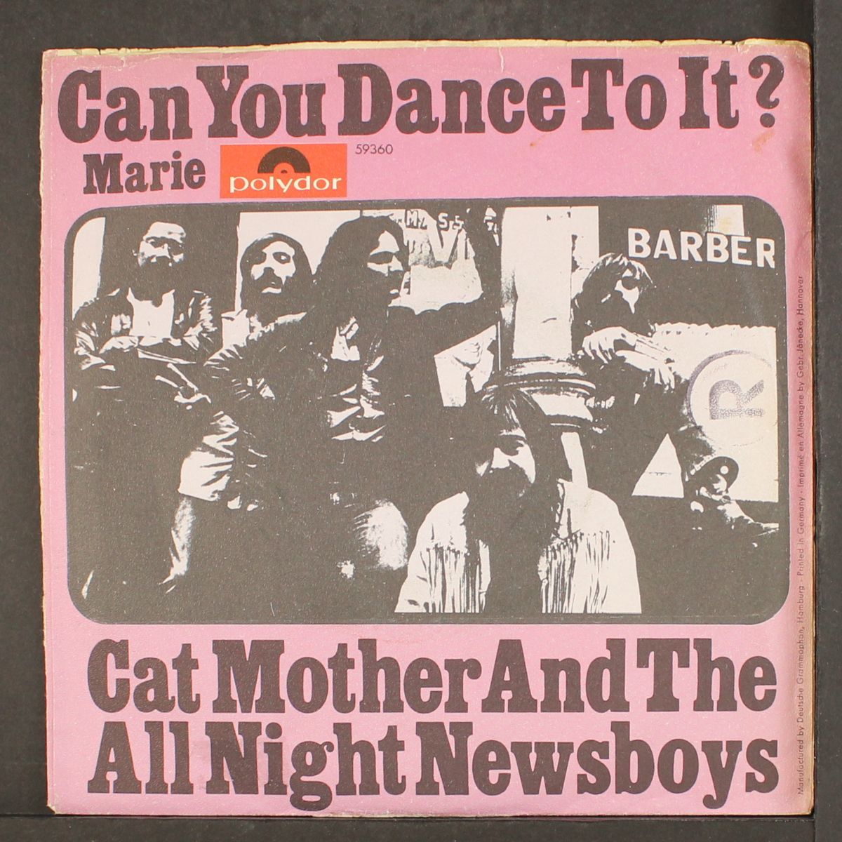 can you dance to it / marie by CAT MOTHER & ALL NIGHT NEWSBOYS