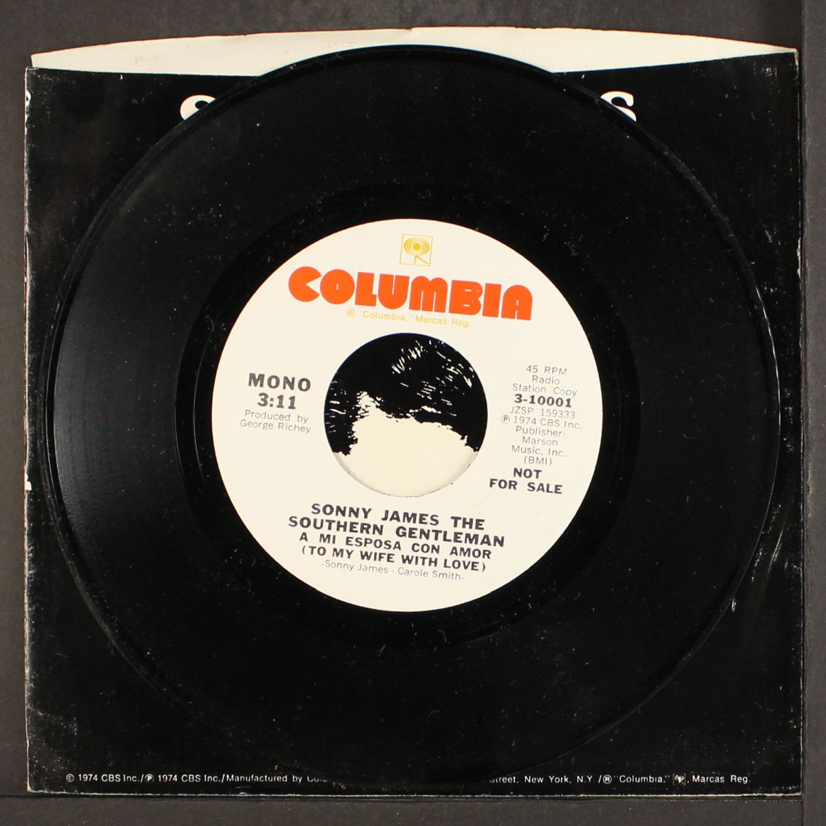a mi esposa con amor by SONNY JAMES