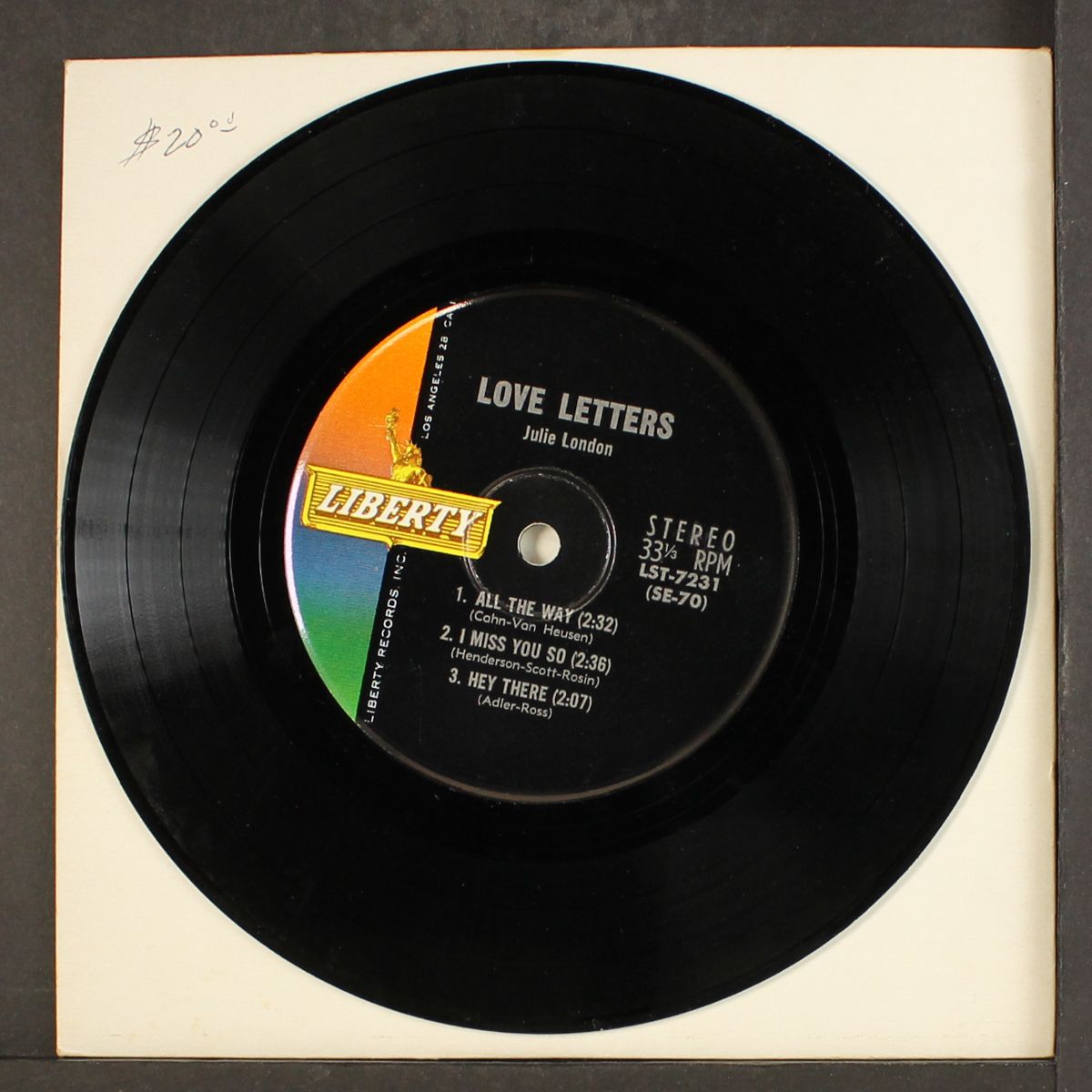 love letters by JULIE LONDON