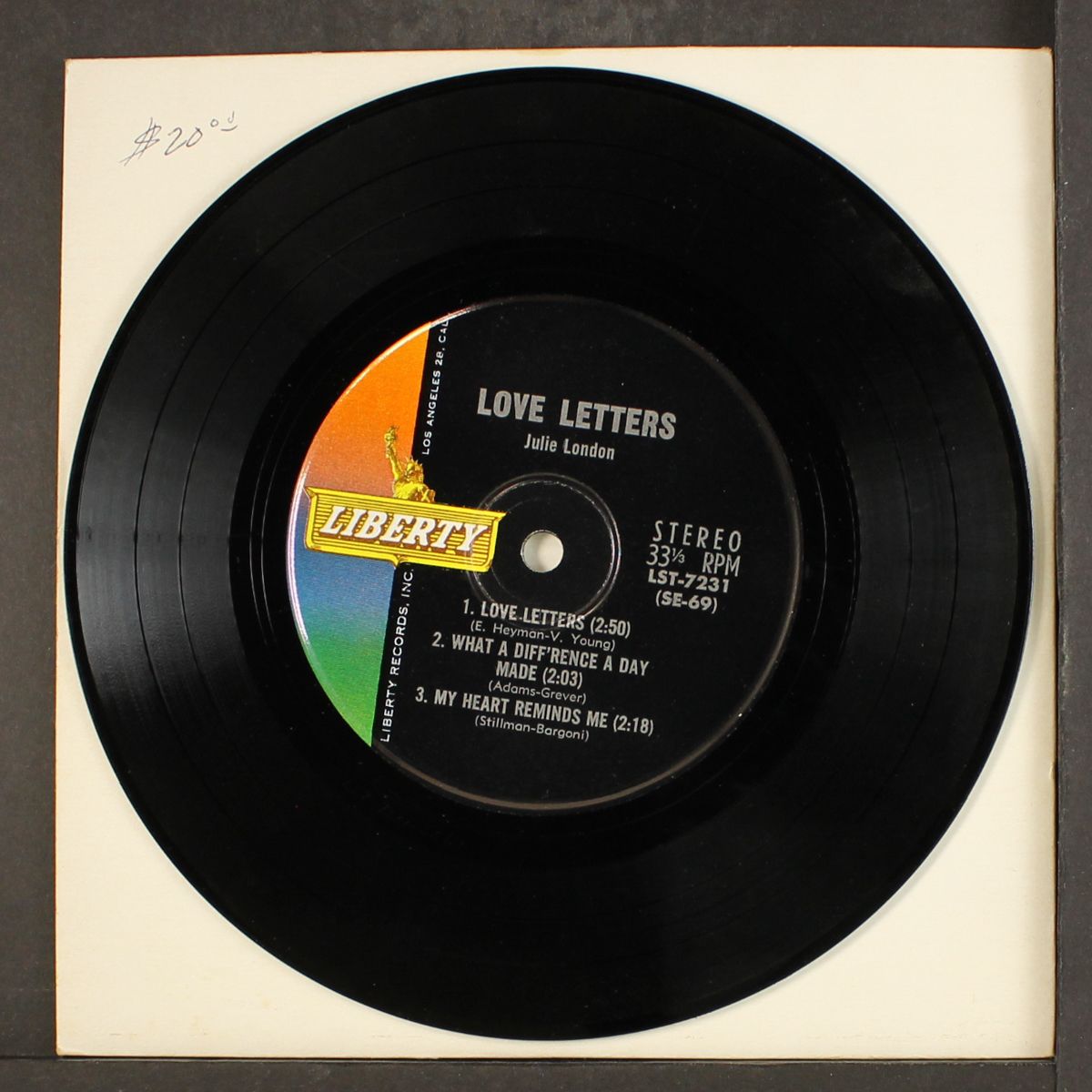 love letters by JULIE LONDON