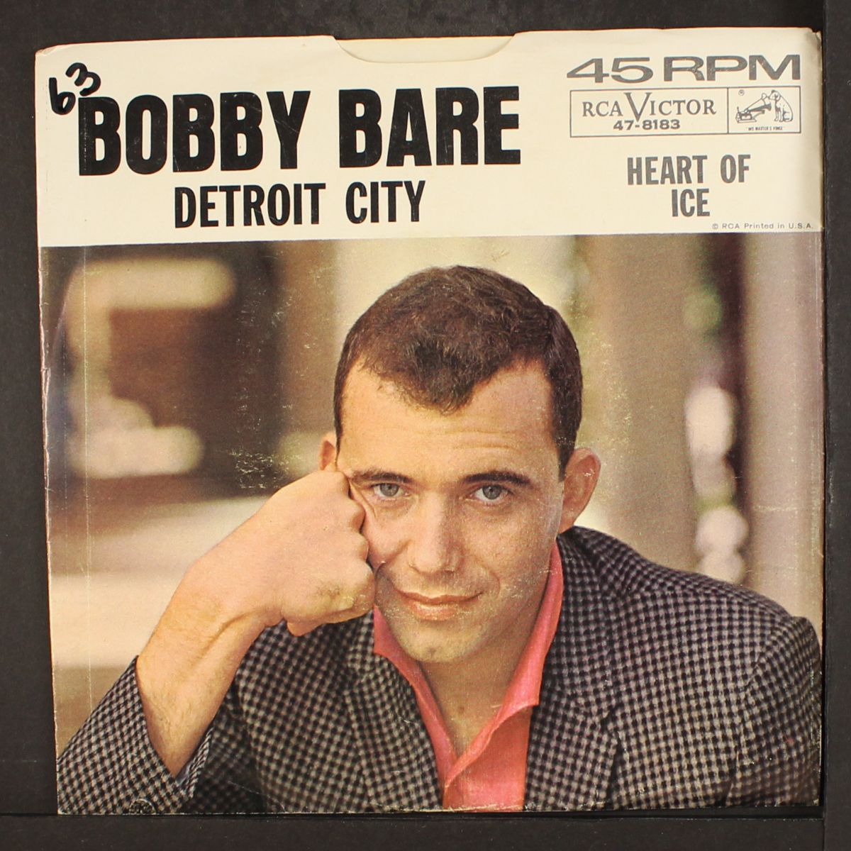 detroit city / heart of ice by BOBBY BARE