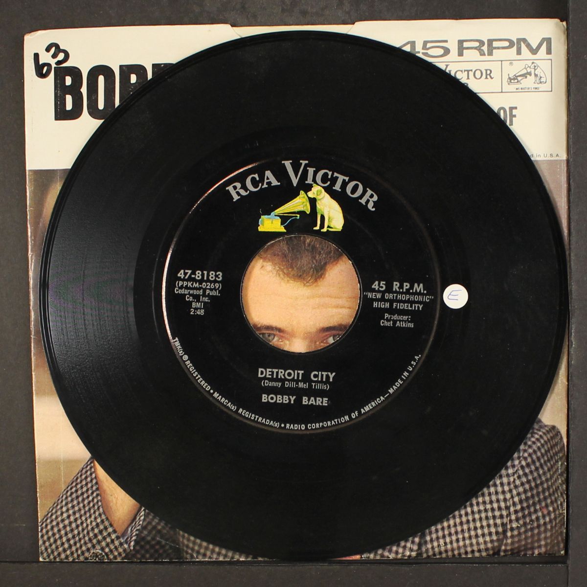 detroit city / heart of ice by BOBBY BARE