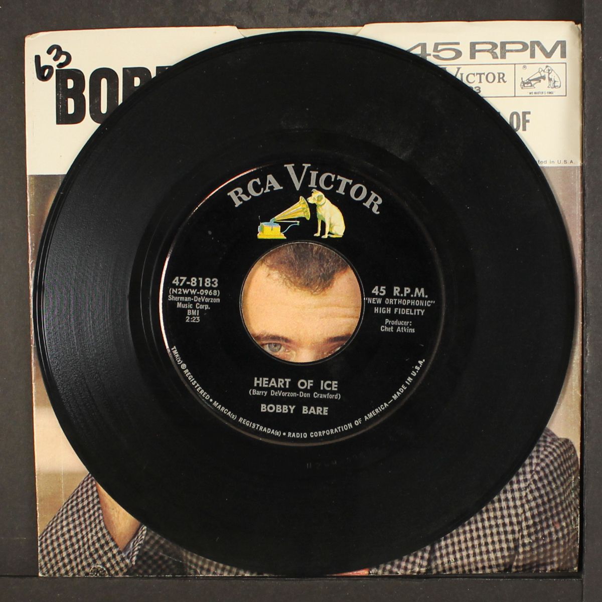 detroit city / heart of ice by BOBBY BARE