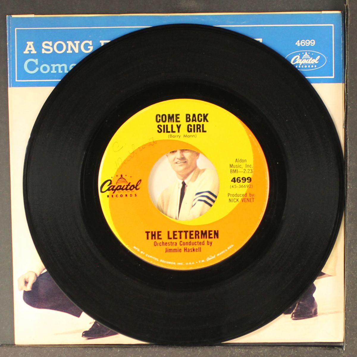 come back silly girl by LETTERMEN