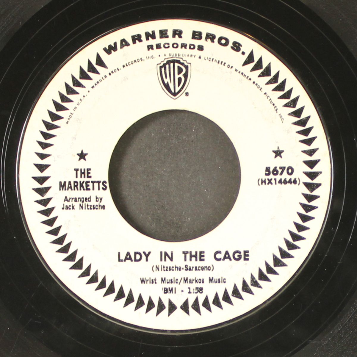 lady in the cage / ready, steady, go by MARKETTS