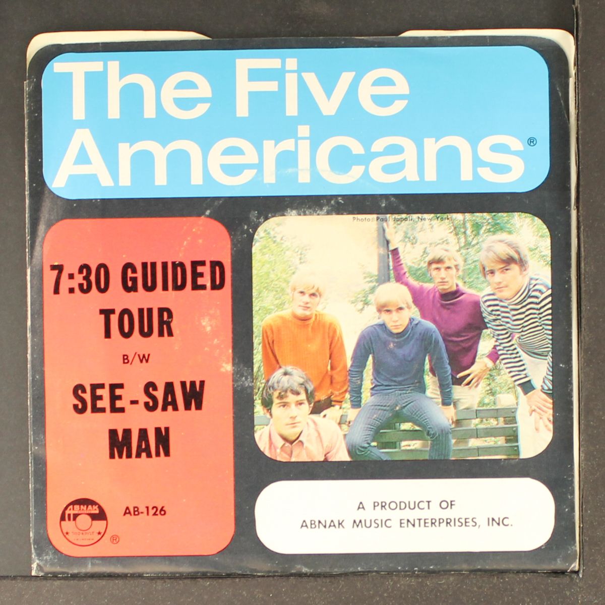 7:30 guided tour / see-saw-man by FIVE AMERICANS