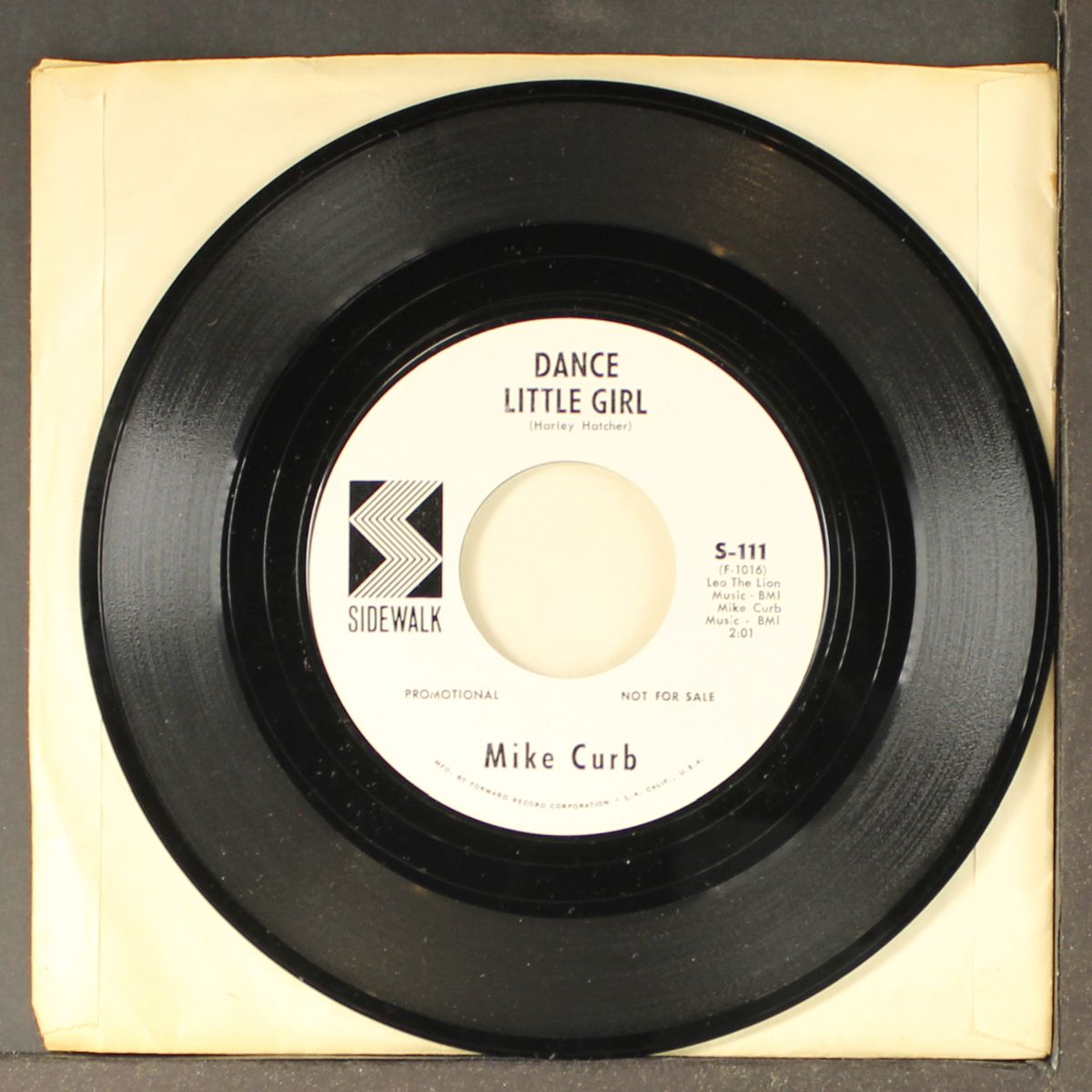 when somebody cares for you / dance little girl by MIKE CURB